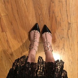 Valentino rockstud style shoes, size 8